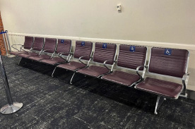 Accessible seating - hold rooms